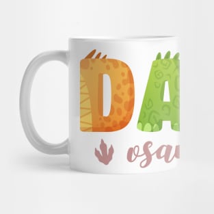 dadsaurus Matching Family Funny Dinosaur Gift For Women Mother day Mug